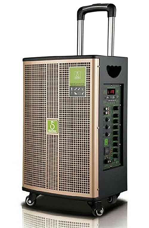 Loa kéo karaoke SOK NE901, loa thùng gỗ 2.5 tấc, max 120W