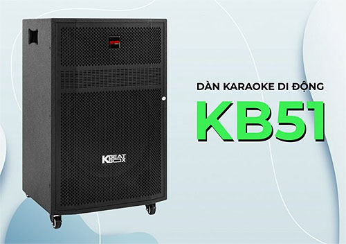 Loa kéo KBeatBox KB51, dàn karaoke di động công suất lớn
