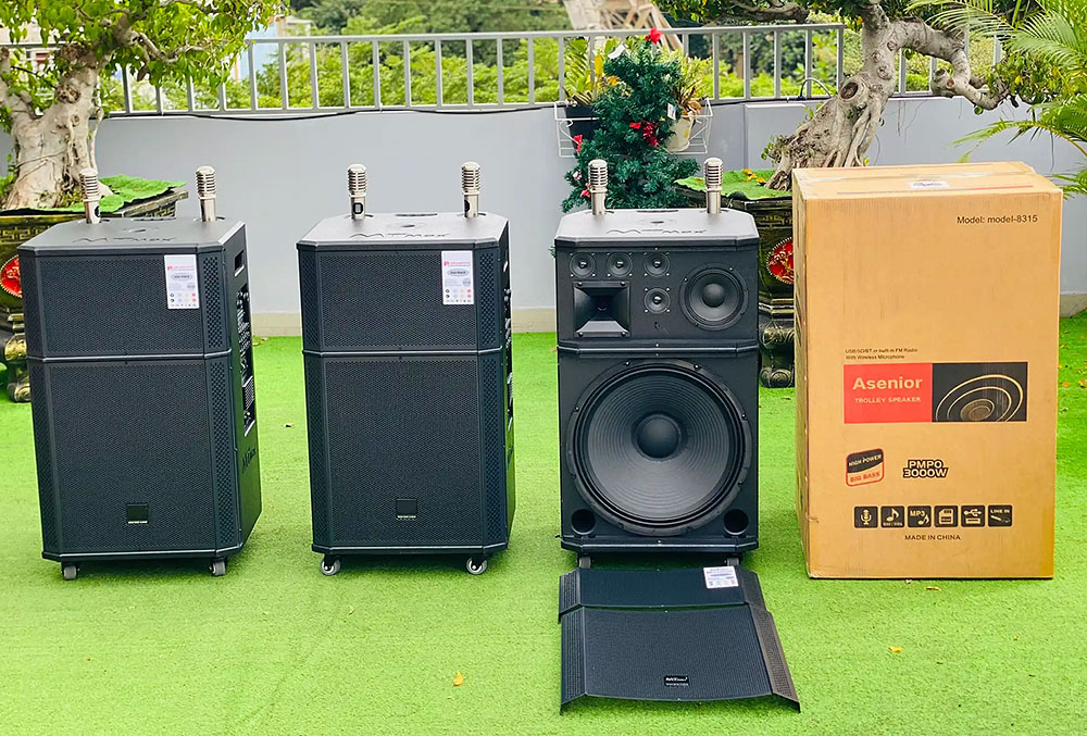 Loa kẹo kéo 8315, 7 đơn vị loa