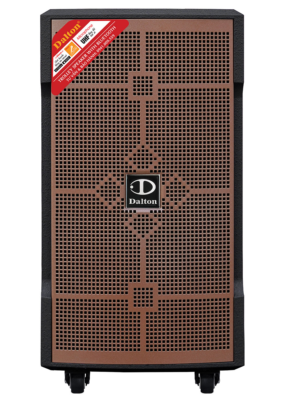 Loa kẹo kéo Dalton TS-10G250N, Loa 2 đường tiếng