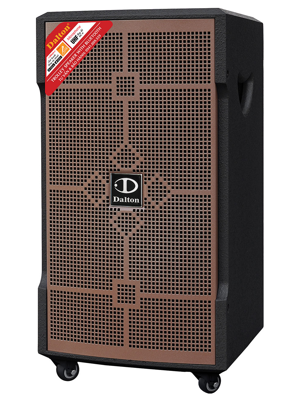 Loa kẹo kéo Dalton TS-10G250N, Loa 2 đường tiếng