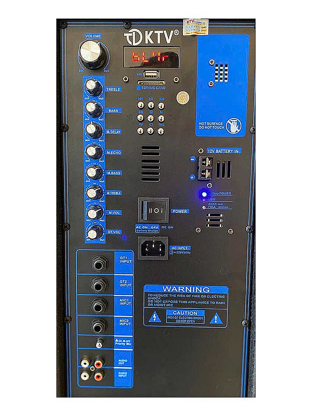 Loa kẹo kéo KTV GD18-13, đời 2025
