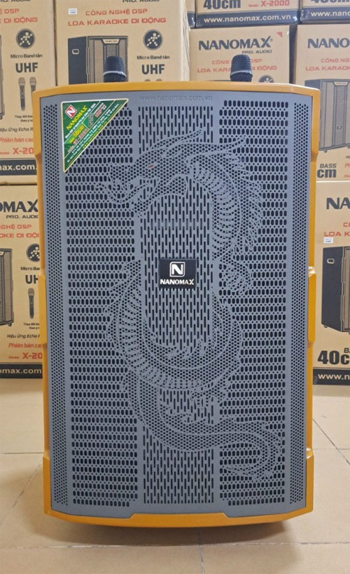 Loa kẹo kéo Nanomax GT-2024PU, loa 3 đường tiếng