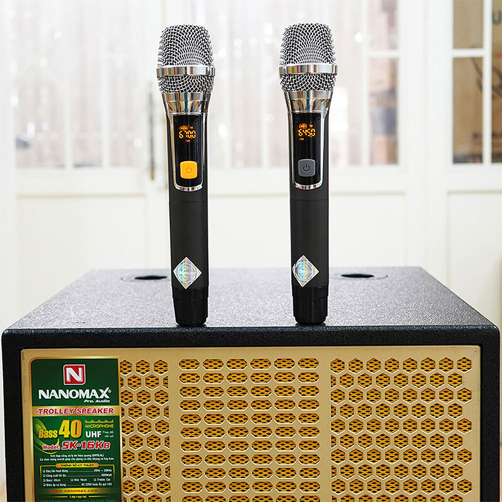 Loa kẹo kéo Nanomax SK-16K8, bass 40cm