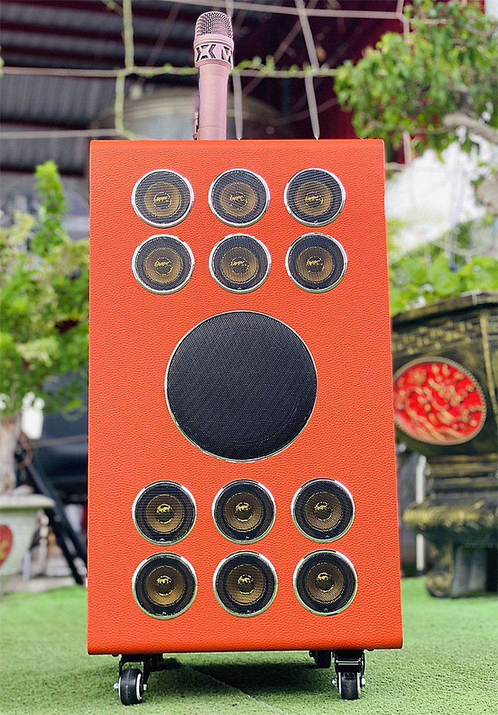 Loa kẹo kéo S89 Pro, 34 củ loa