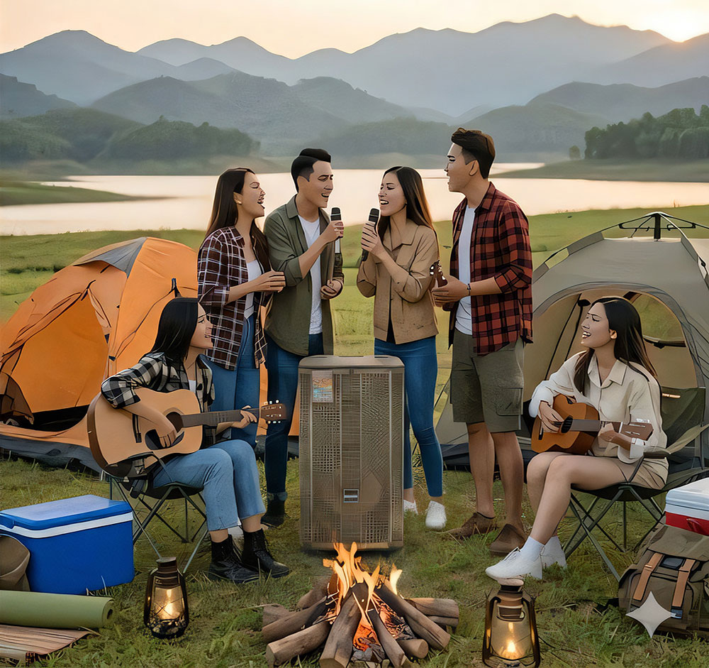 Loa kẹo kéo Soundbox 1519 Loa kẹo kéo Soundbox 1519, 3 đường tiếng