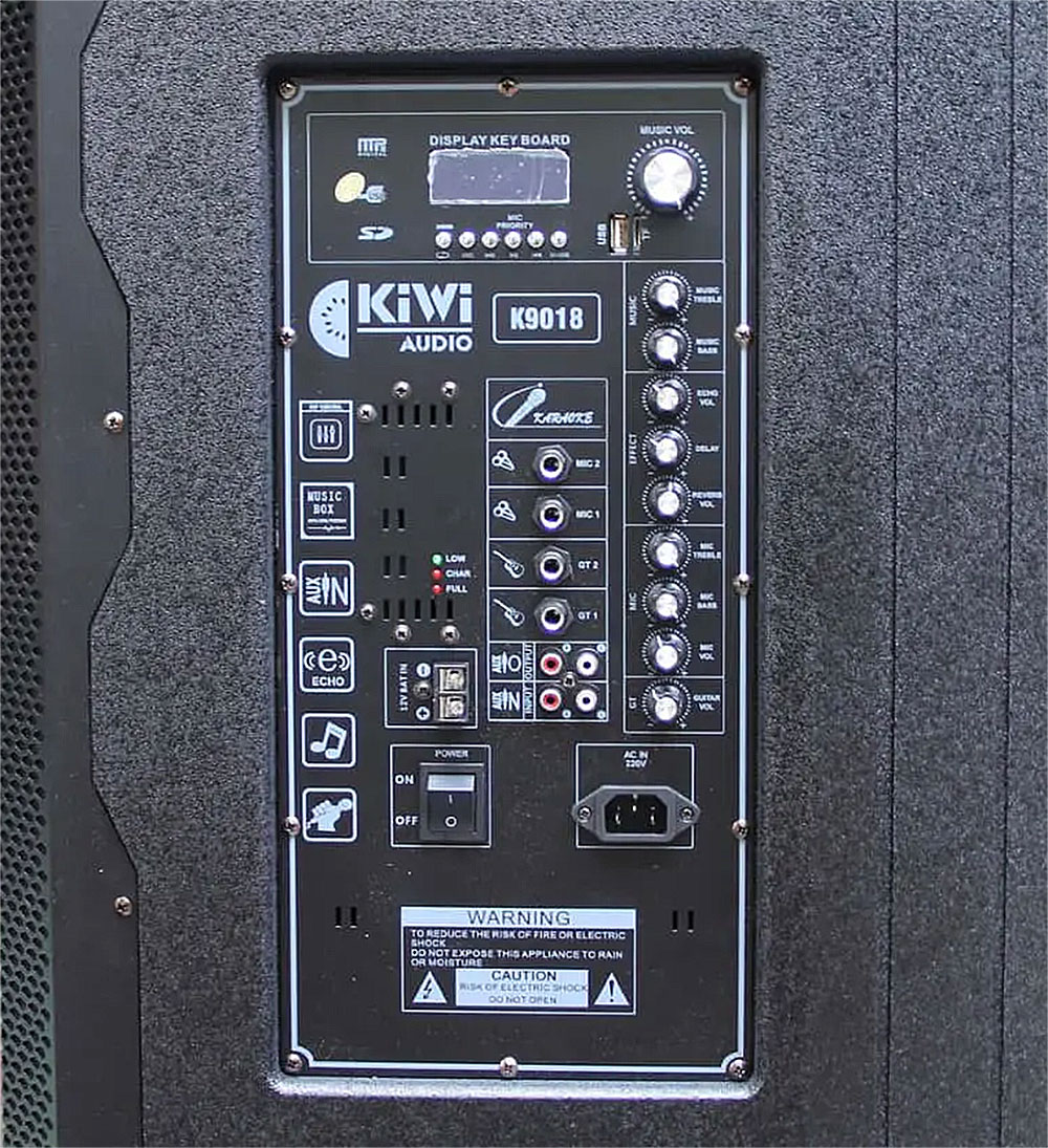 Loa kéo Kiwi K9018, 1 bass 50