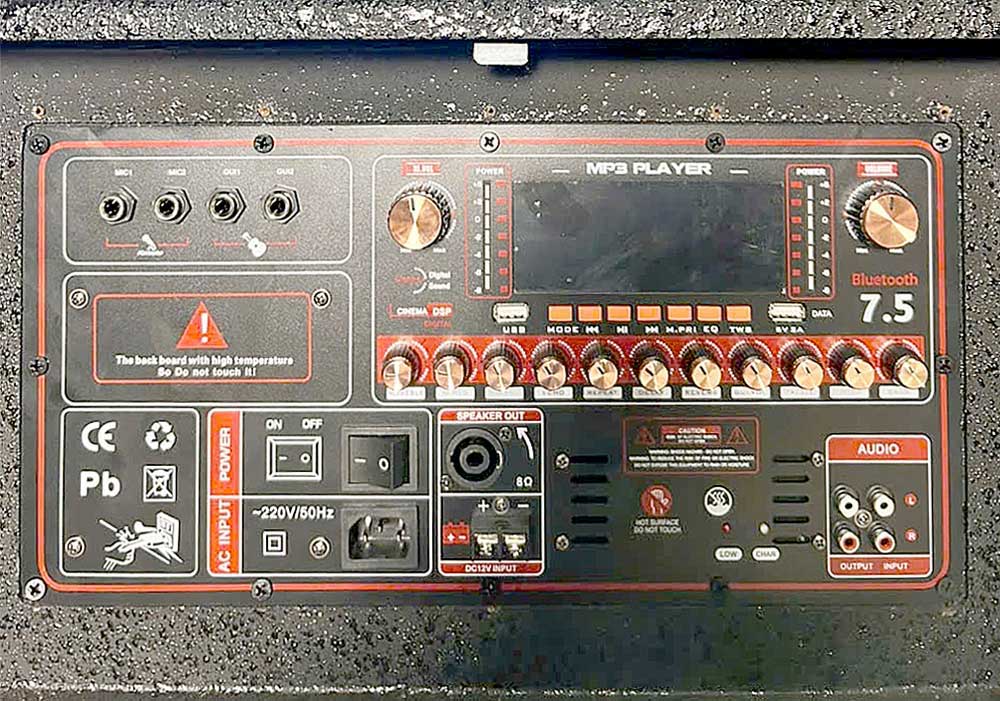 Loa kéo KP11-126, 4 bass 25