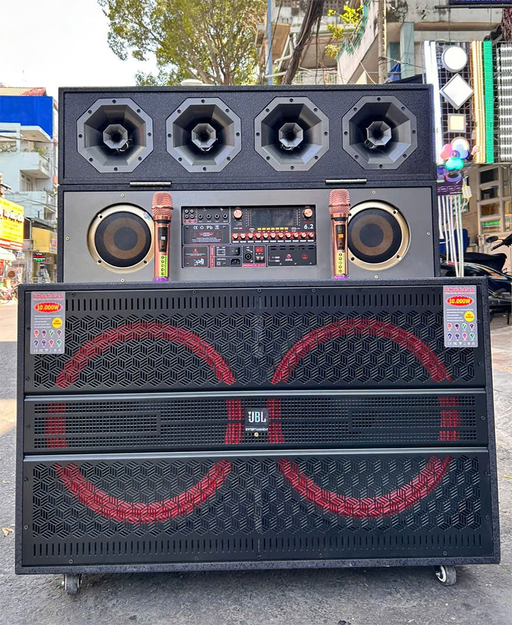 Loa kéo KP14-725, dùng 2 bass 50
