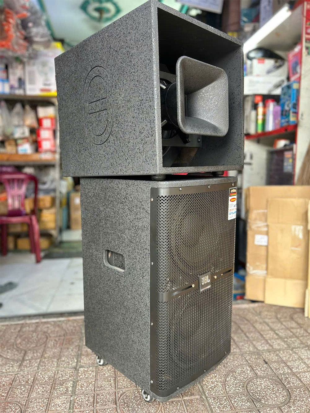 Loa kéo KP15-0625, thích hợp để cho thuê loa