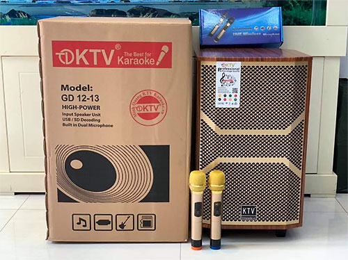 Loa kéo KTV GD12-13, loa karaoke 3.5 tấc, công suất max 350W