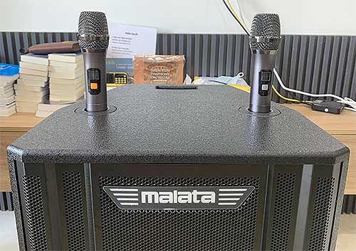 Loa kéo Malata M+9041PY, loa karaoke di động cao cấp