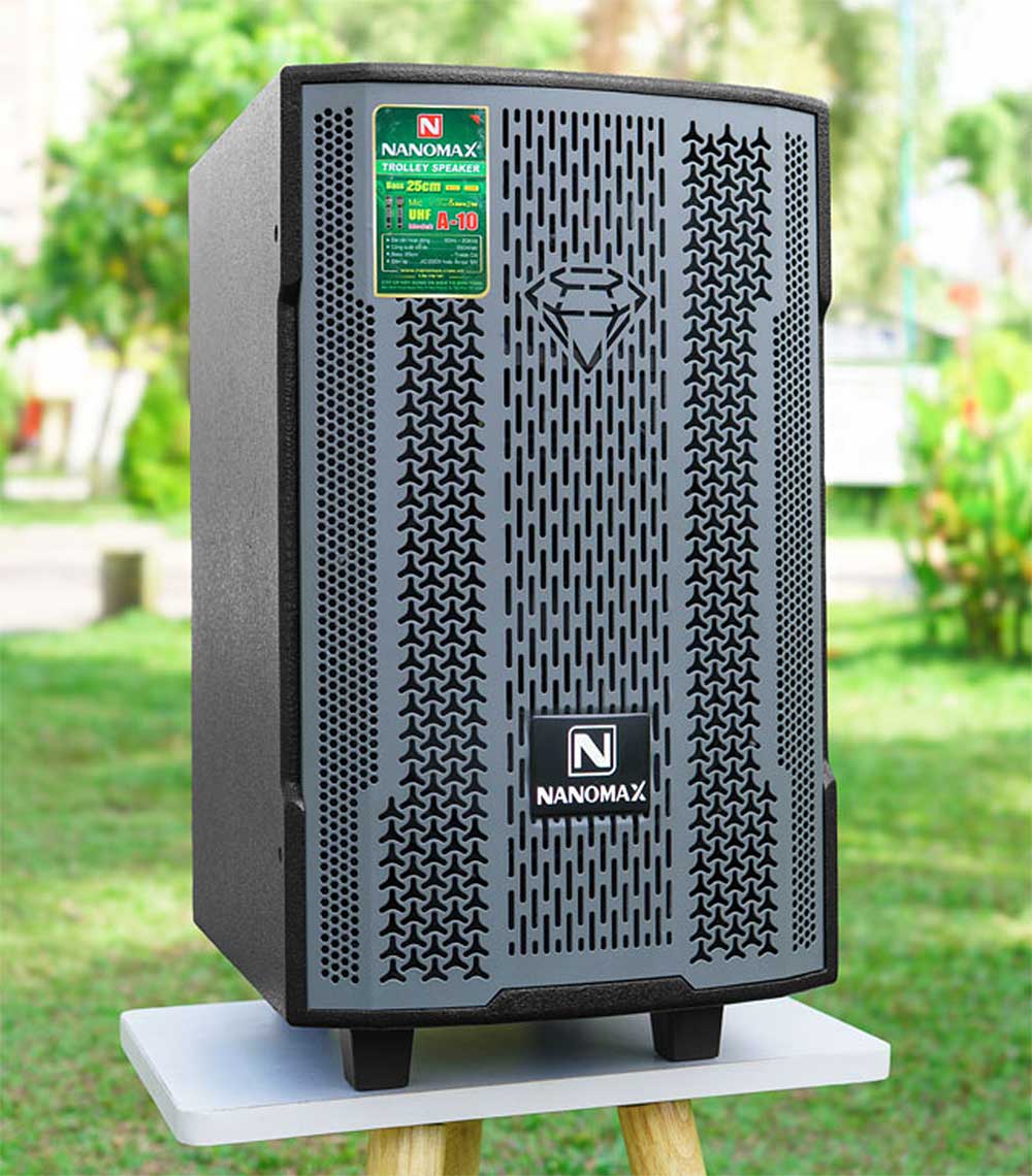 Loa kéo Nanomax A-10, 2 mic UHF