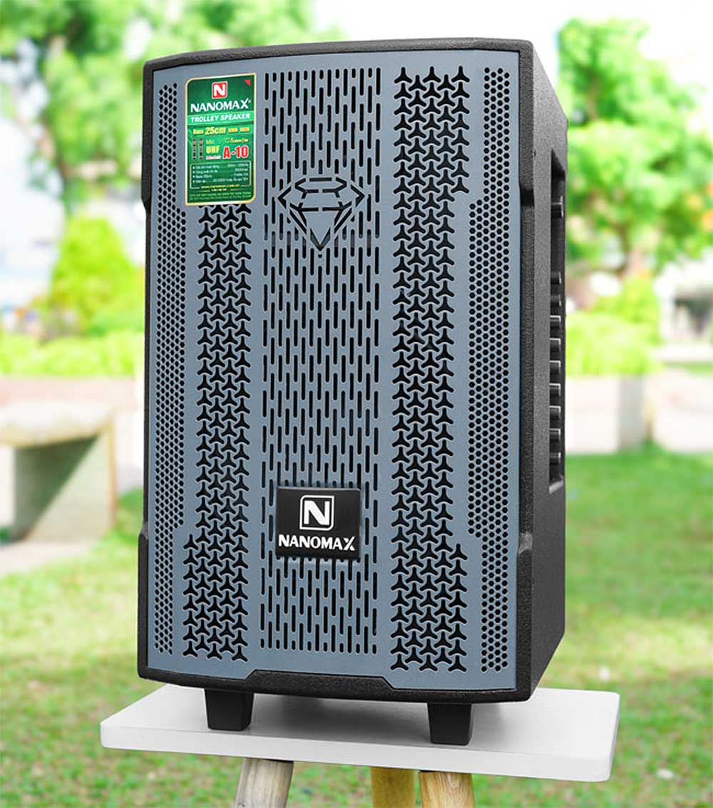 Loa kéo Nanomax A-10, 2 mic UHF