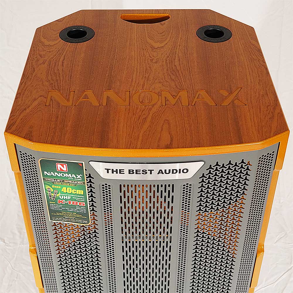 Loa kéo Nanomax K-186, loa 3 đường tiếng