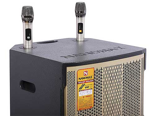 Loa kéo Nanomax K-1000, loa karaoke 3 đường tiếng