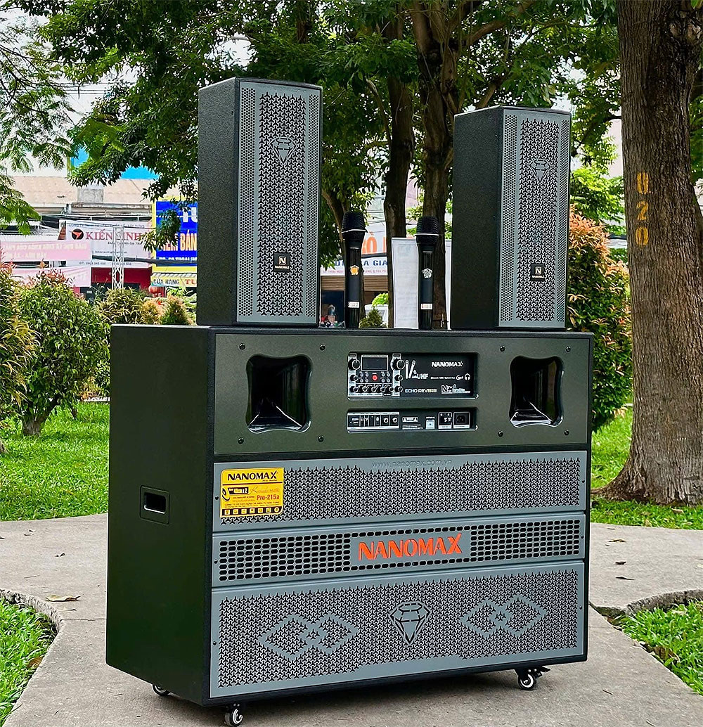 Loa kéo Nanomax Pro-215A, 10 đơn vị loa