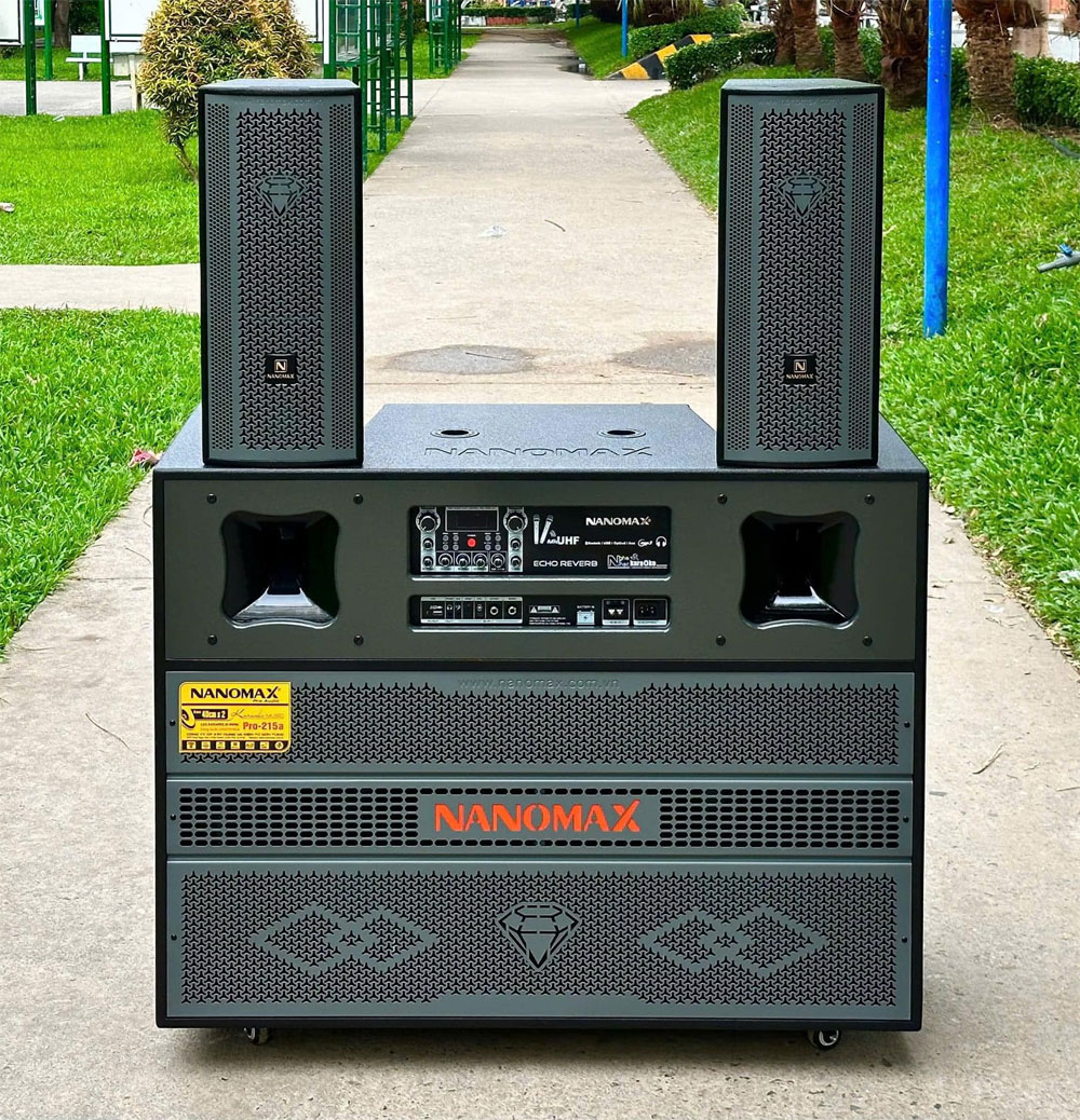 Loa kéo Nanomax Pro-215A, 10 đơn vị loa