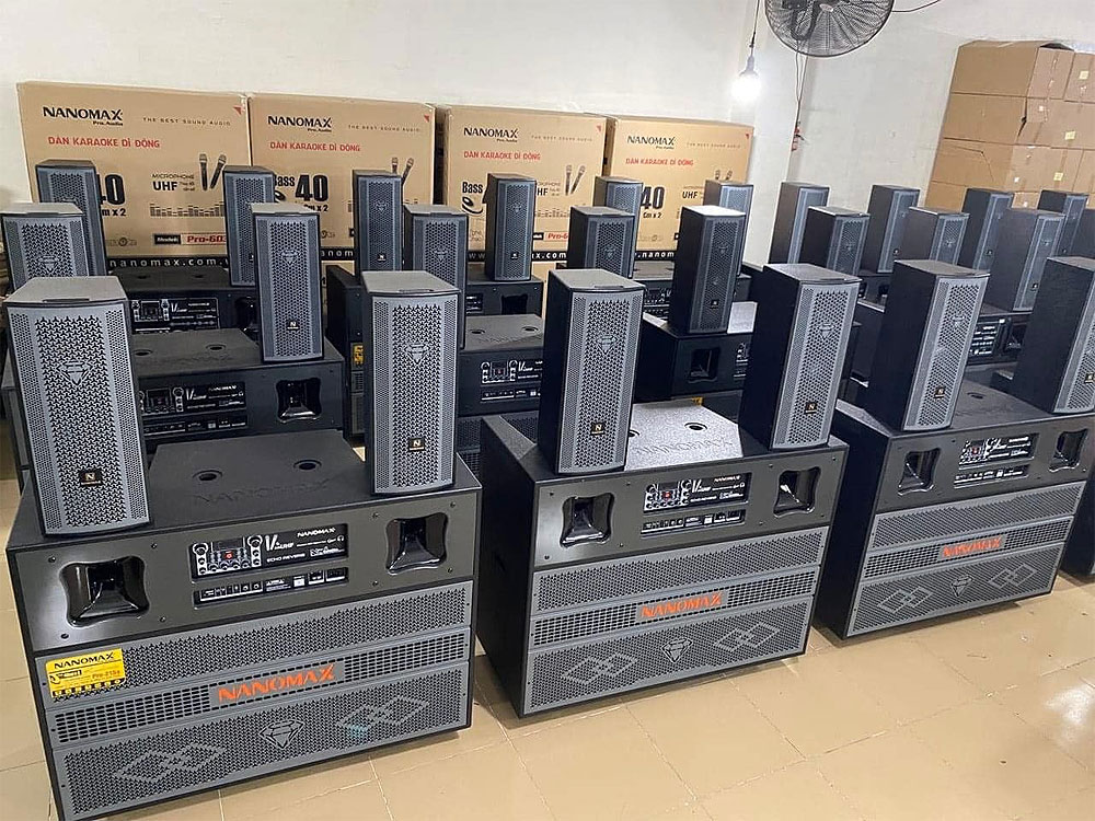 Loa kéo Nanomax Pro-215A, 10 đơn vị loa