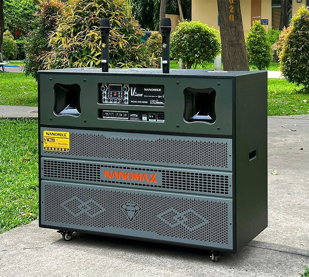Loa kéo Nanomax Pro-215A, 10 đơn vị loa