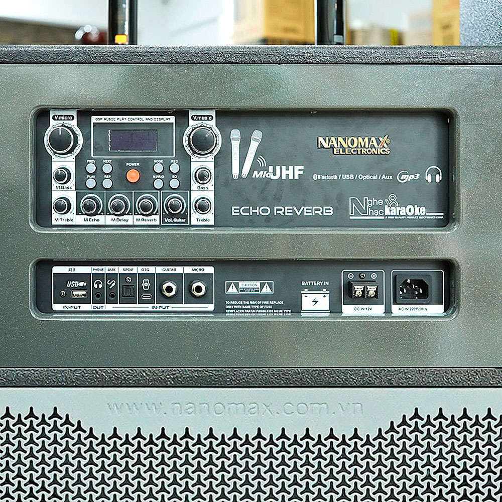 Loa kéo Nanomax Pro-215A, 10 đơn vị loa