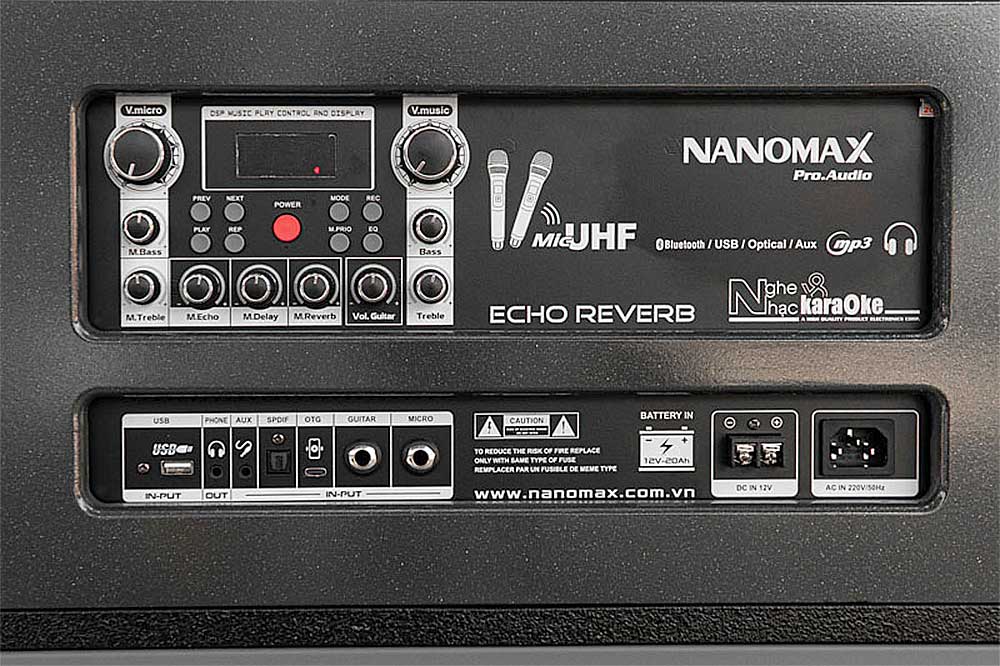 Loa kéo Nanomax Pro-215B, 2 bass 40