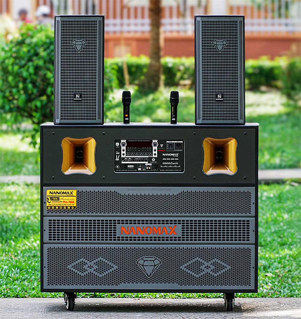 Loa kéo Nanomax Pro-700A, 2 bass 50