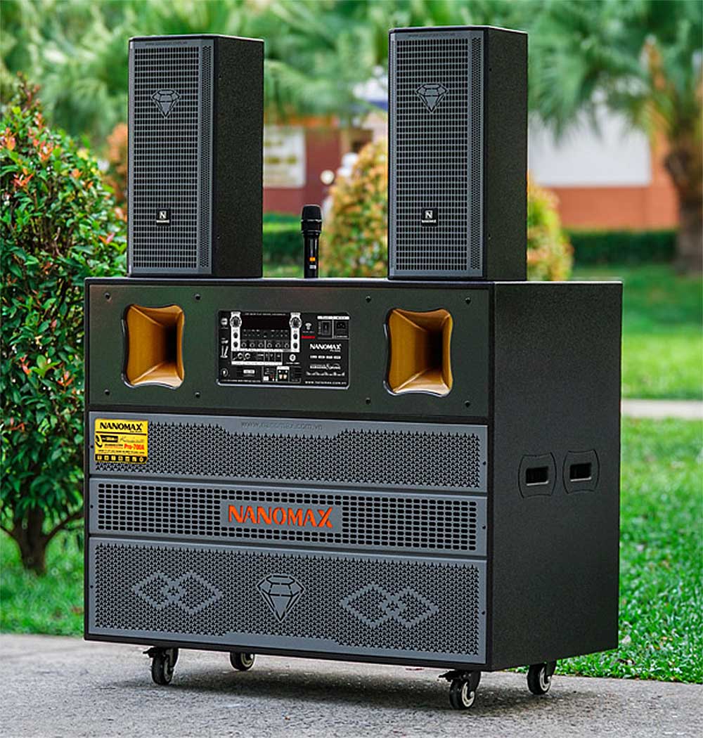 Loa kéo Nanomax Pro-700A, 2 bass 50