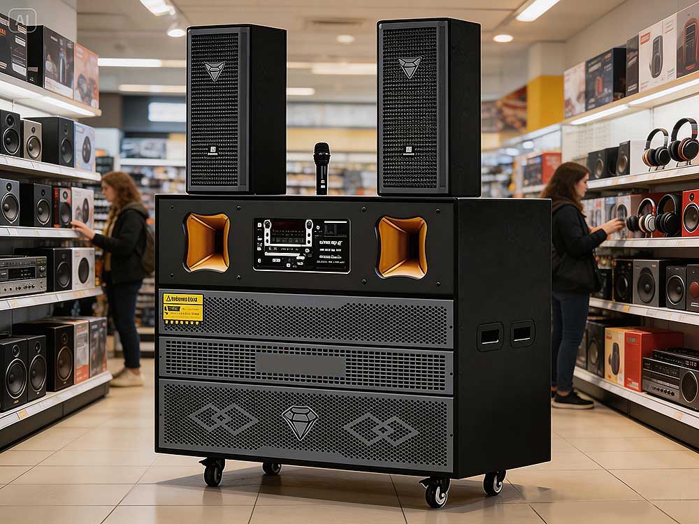 Loa kéo Nanomax Pro-700A, 2 bass 50