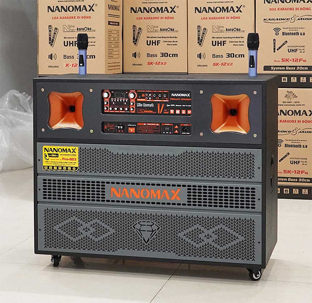 Loa kéo Nanomax Pro-803, 2 bass 40