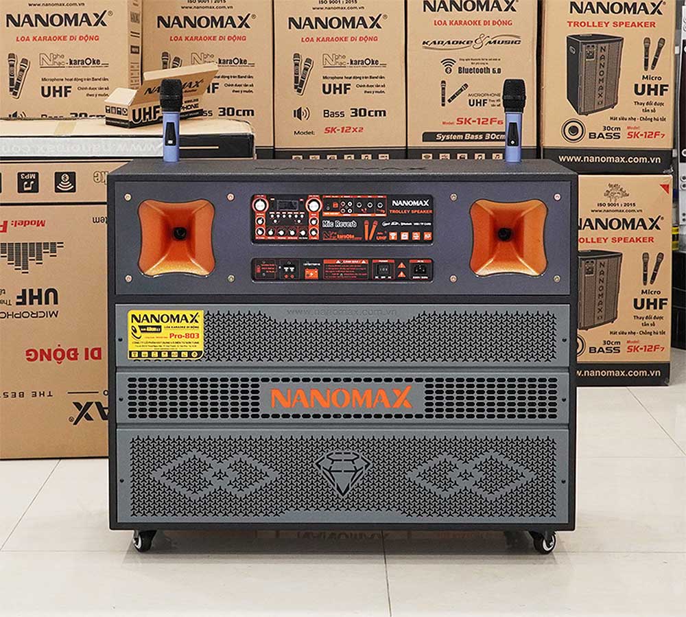 Loa kéo Nanomax Pro-803, 2 bass 40