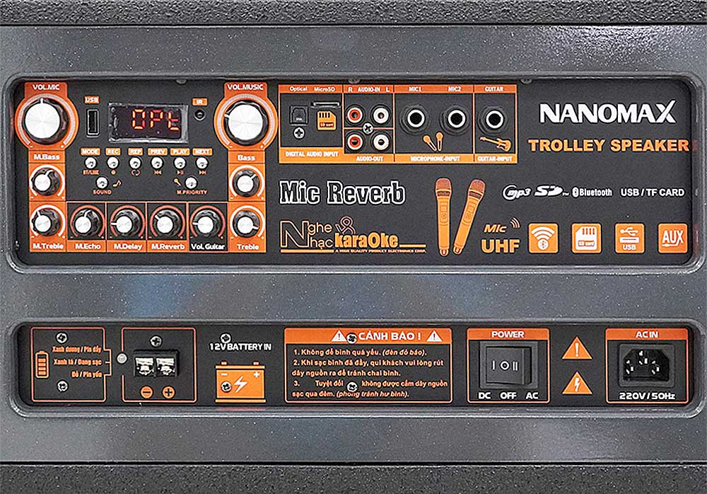 Loa kéo Nanomax Pro-803, 2 bass 40