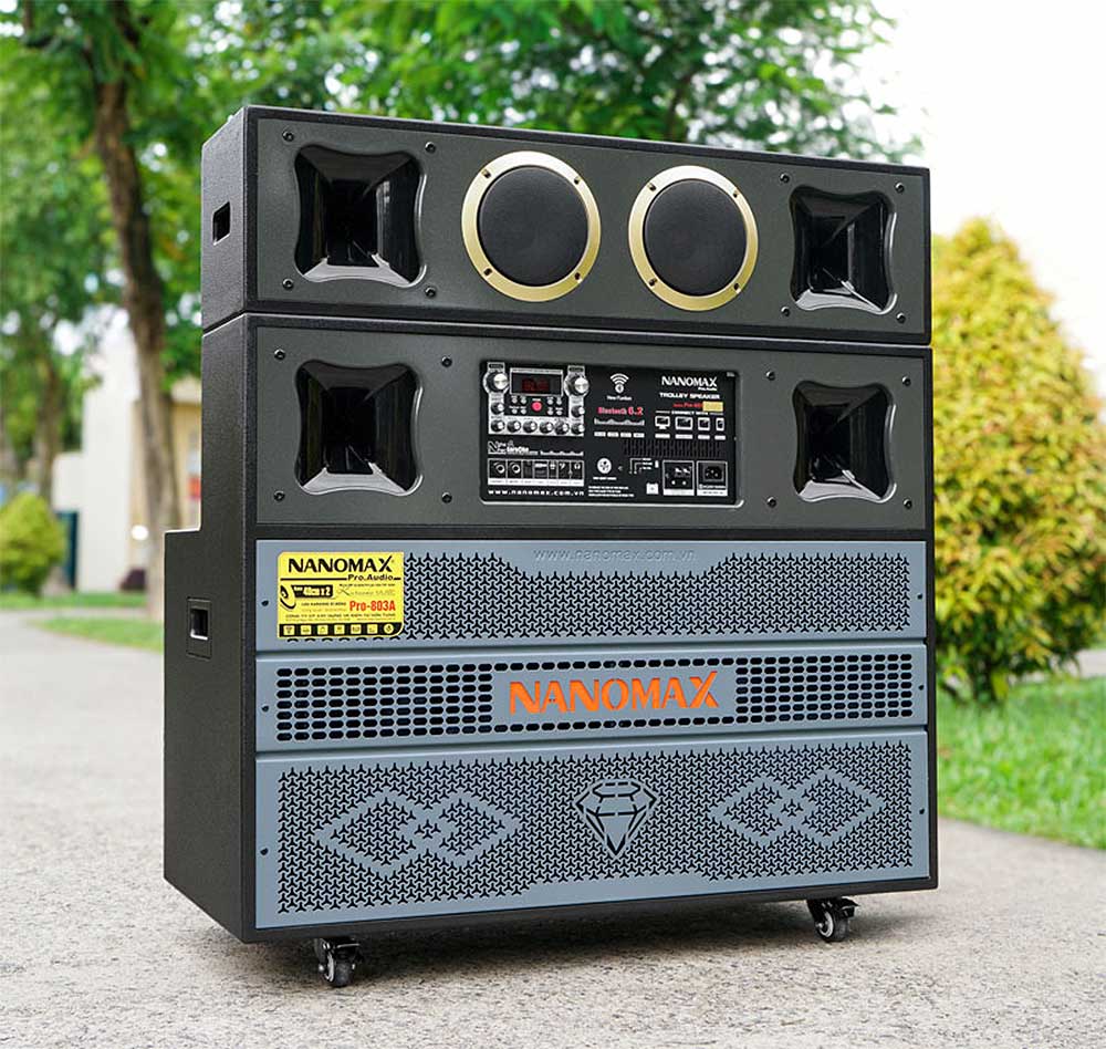 Loa kéo Nanomax Pro-803A Loa kéo Nanomax Pro-803A, 2 bass 40