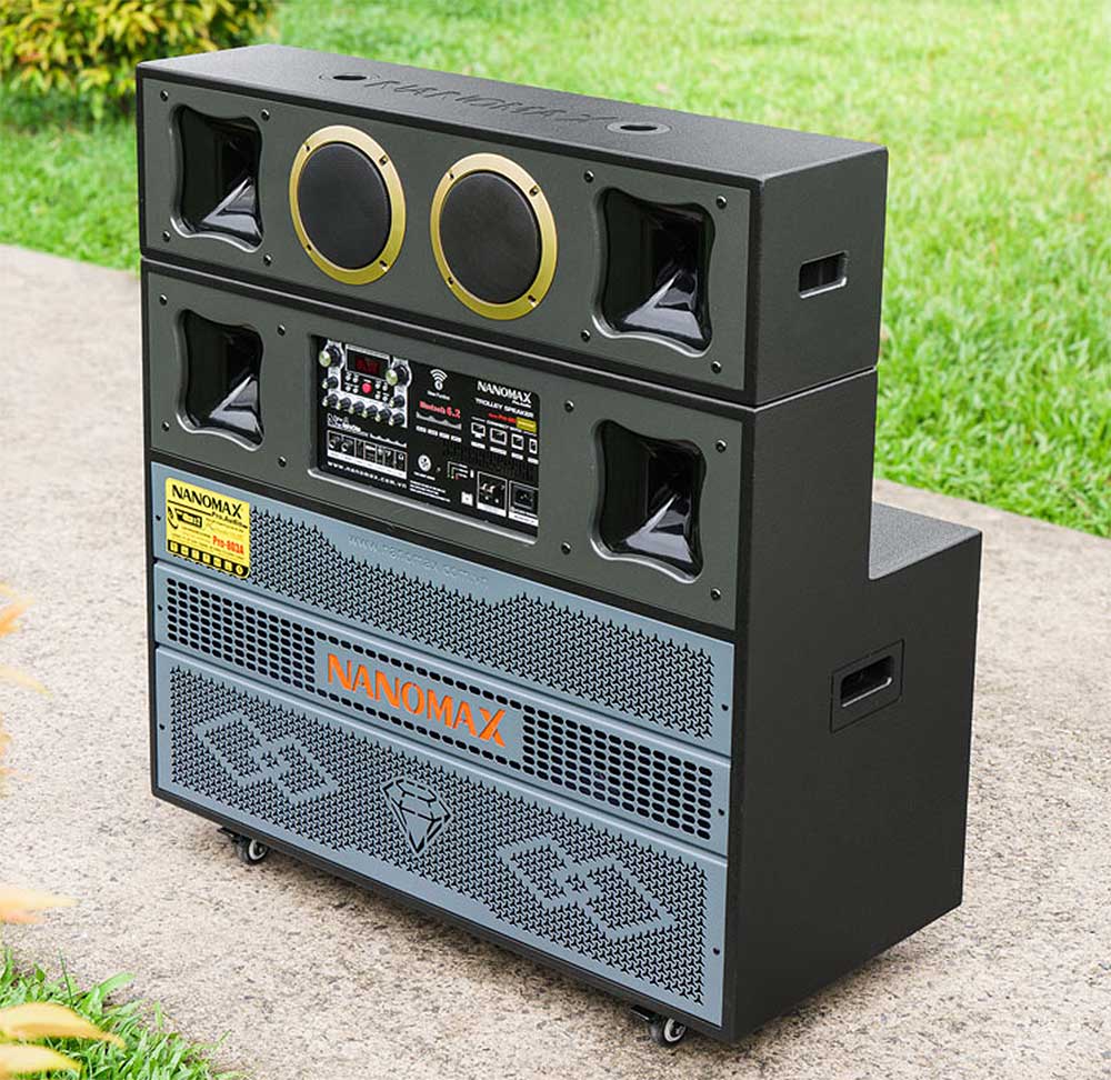 Loa kéo Nanomax Pro-803A Loa kéo Nanomax Pro-803A, 2 bass 40