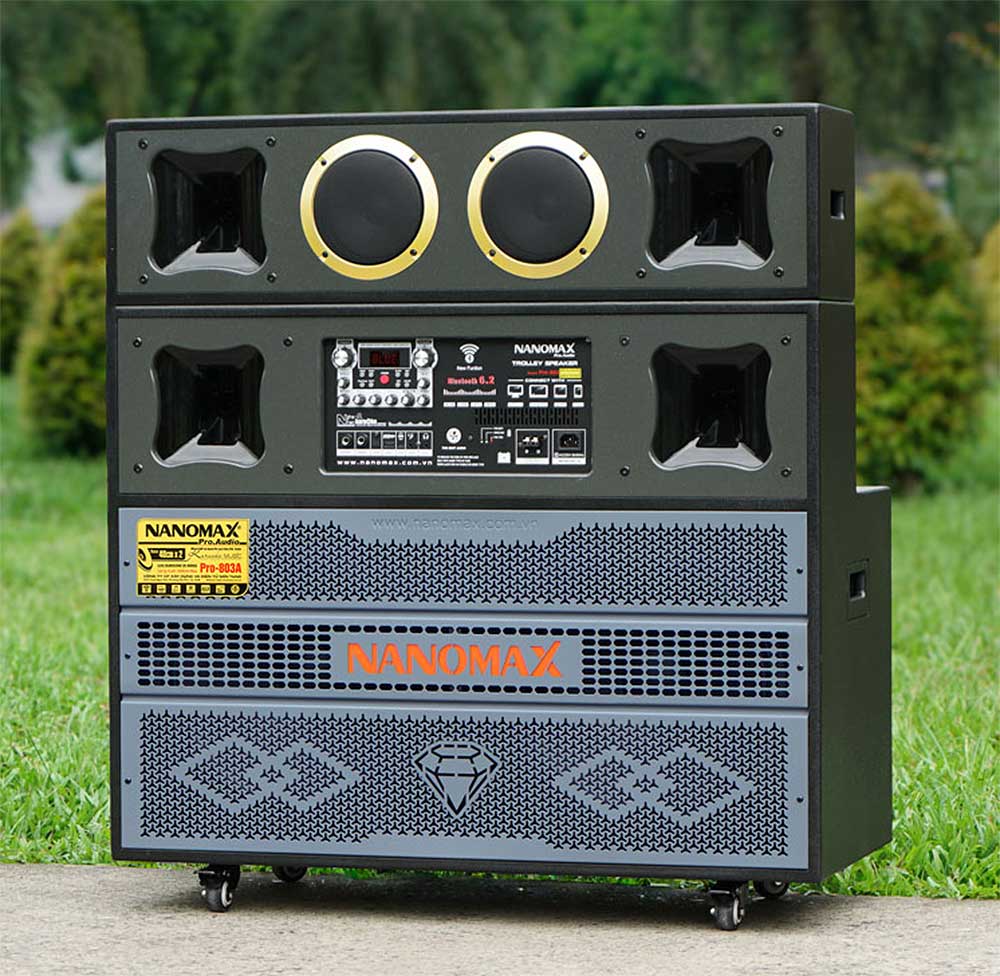 Loa kéo Nanomax Pro-803A Loa kéo Nanomax Pro-803A, 2 bass 40