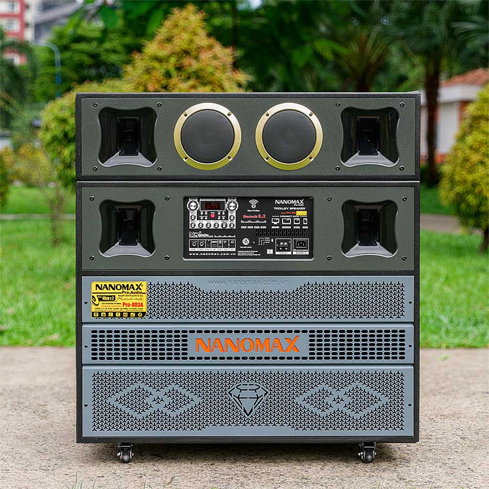 Loa kéo Nanomax Pro-803A Loa kéo Nanomax Pro-803A, 2 bass 40