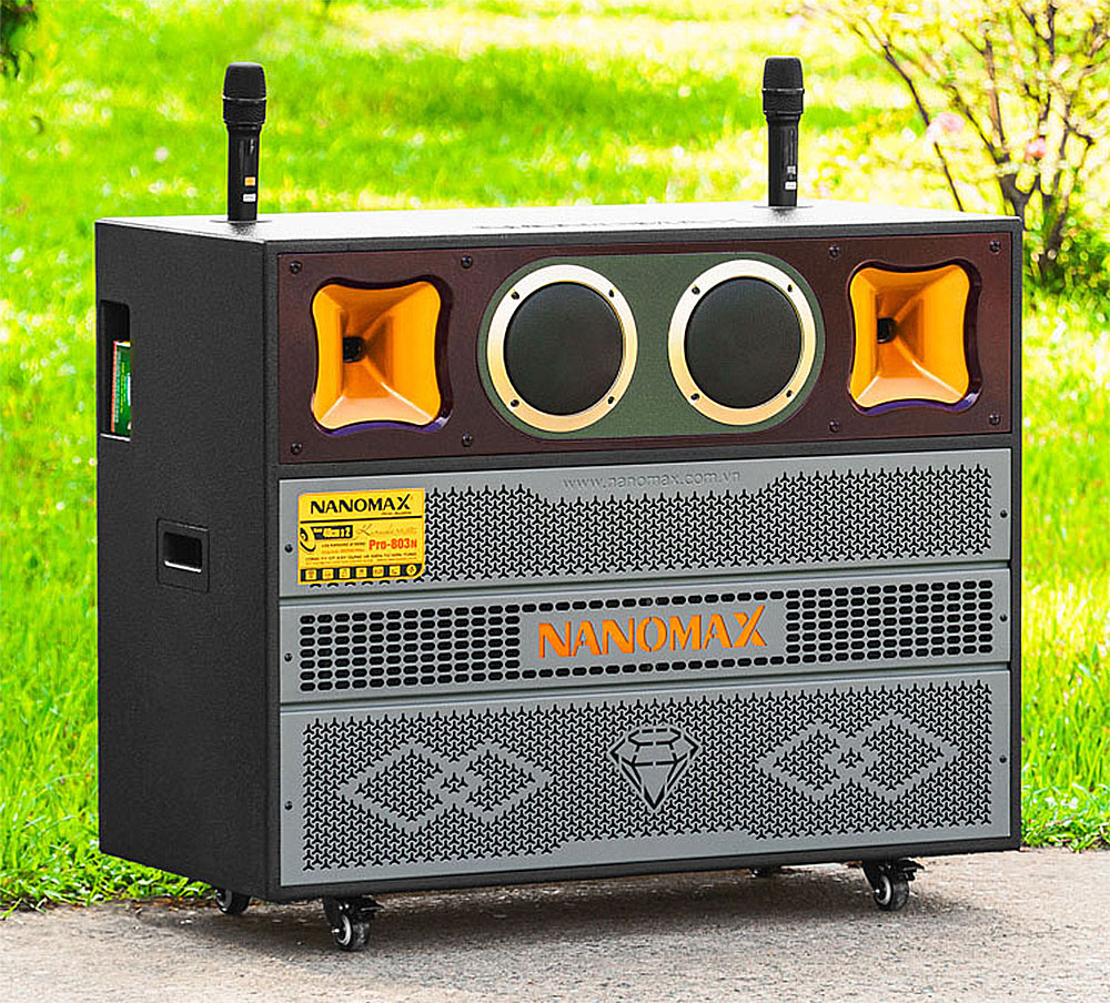 Loa kéo Nanomax Pro-803N, 2 bass 40