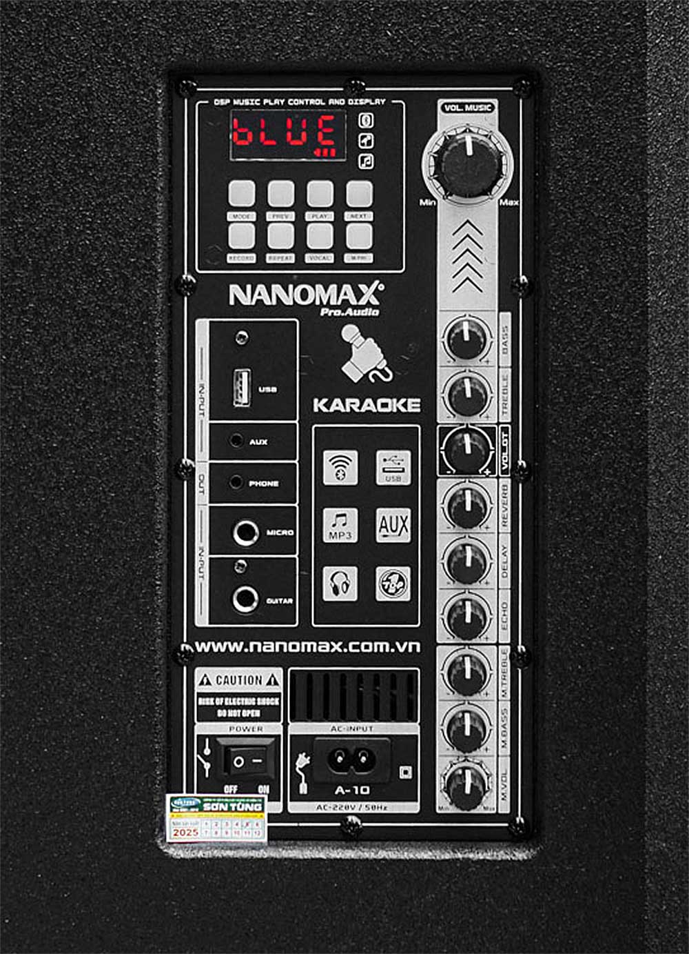 Loa kéo Nanomax SK-1202, 2 đường tiếng