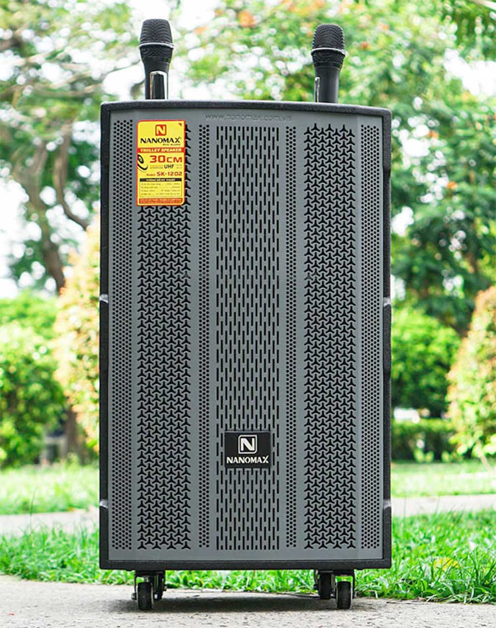 Loa kéo Nanomax SK-1202, 2 đường tiếng