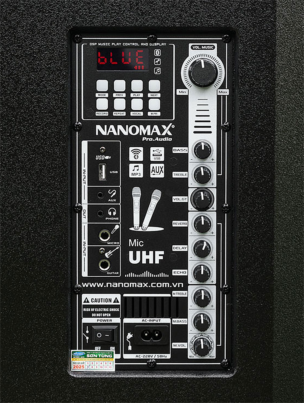 Loa kéo Nanomax SK-12X5, 2 đường tiếng