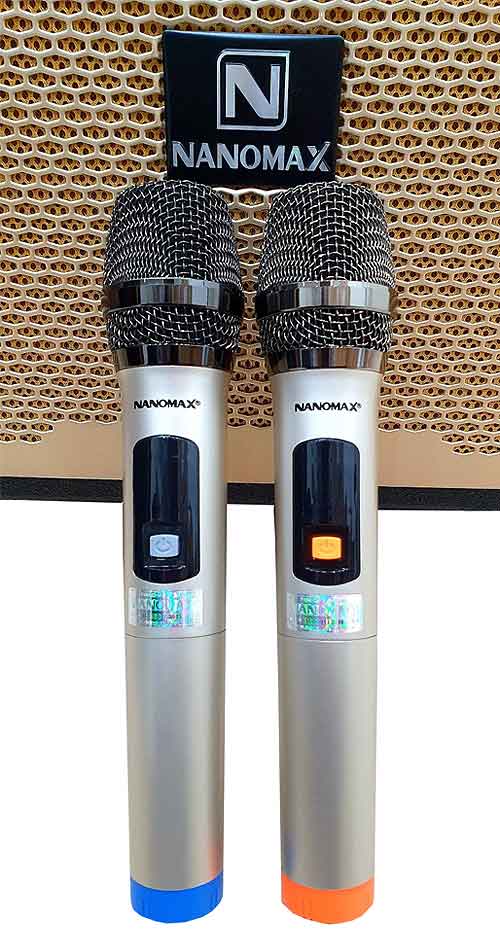 Loa kéo Nanomax SK-15A6, loa karaoke 3 đường tiếng, max 600W