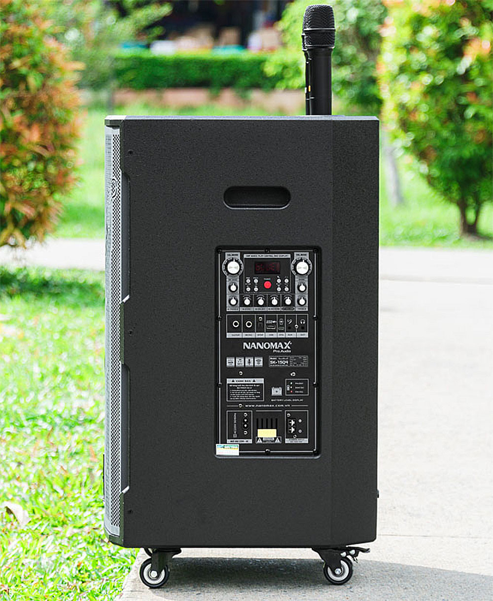 Loa kéo Nanomax SK-15q4, 3 đường tiếng