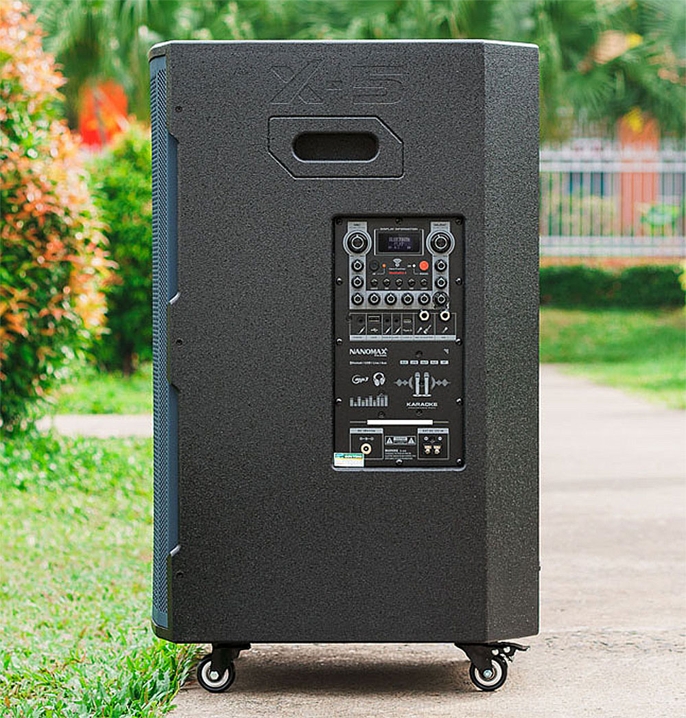 Loa kéo Nanomax X-5, 3 đường tiếng