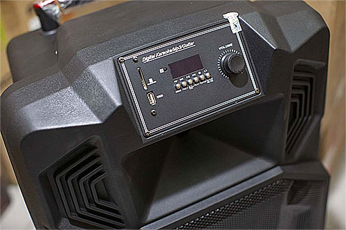Loa kéo OSCAR SR-12N, loa karaoke vỏ nhựa 3.4 tấc, max 400W