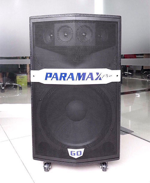 Loa kéo Paramax GO-300, loa karaoke 3 đường tiếng, đỉnh 400W