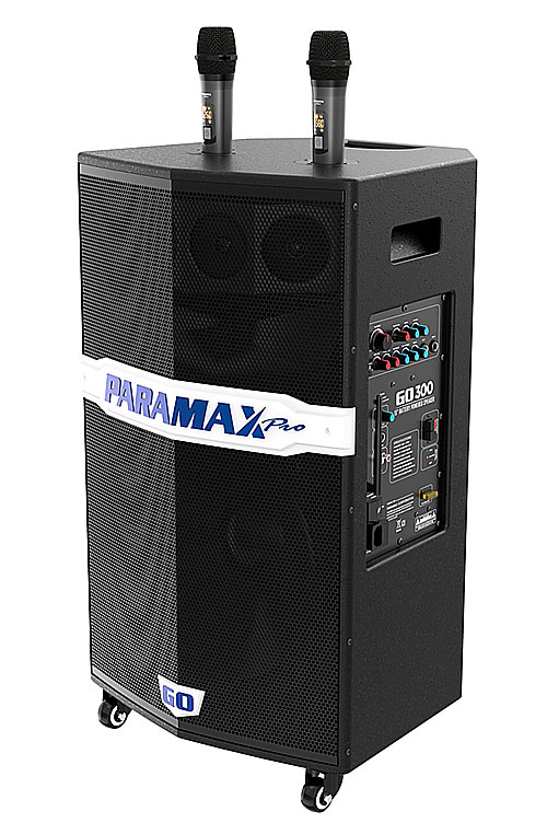 Loa kéo Paramax GO-300, loa karaoke 3 đường tiếng, đỉnh 400W
