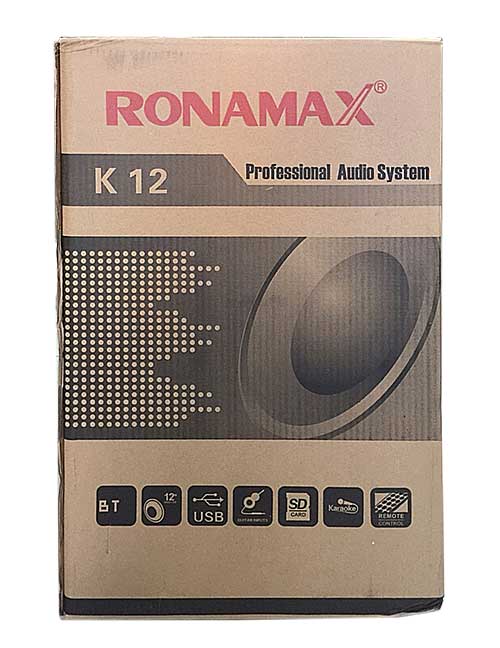 Loa kéo Ronamax K12, loa karaoke bass 3 tấc