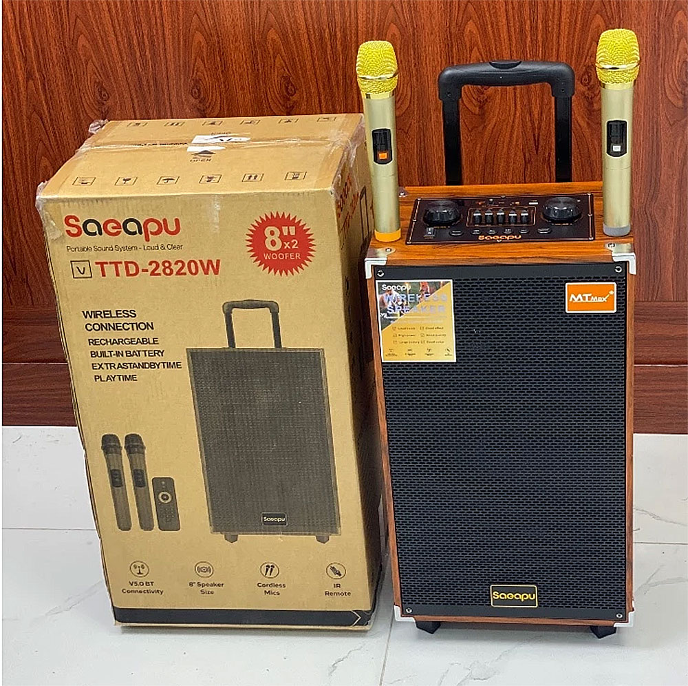 Loa kéo Saeapu TTD-2820W, 2 bass 20