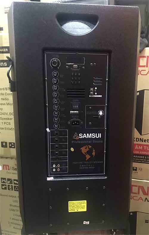 Loa kéo SAMSUI 992, loa karaoke di động, công suất max 800W