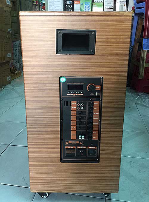 Loa kéo Sansui AL-TP515, loa karaoke vỏ gỗ, công nghệ Nhật Bản